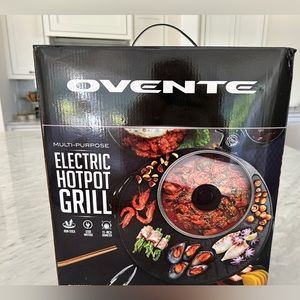 Ovente electric hotpot grill